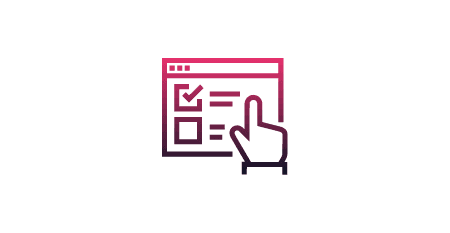 Online and in-room exam options